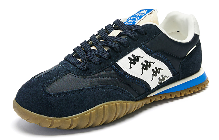 Kappa Cushioning Breathable Low-Top Training Running Shoes Unisex Black Blue купить в интернет-магазине Yoocart с быстрой доставкой по России.