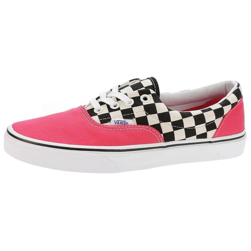 Vans Era 2-Tone Platform Slip-Resistant Cushioning Low-Top Skateboard Shoes Unisex Rogue Red