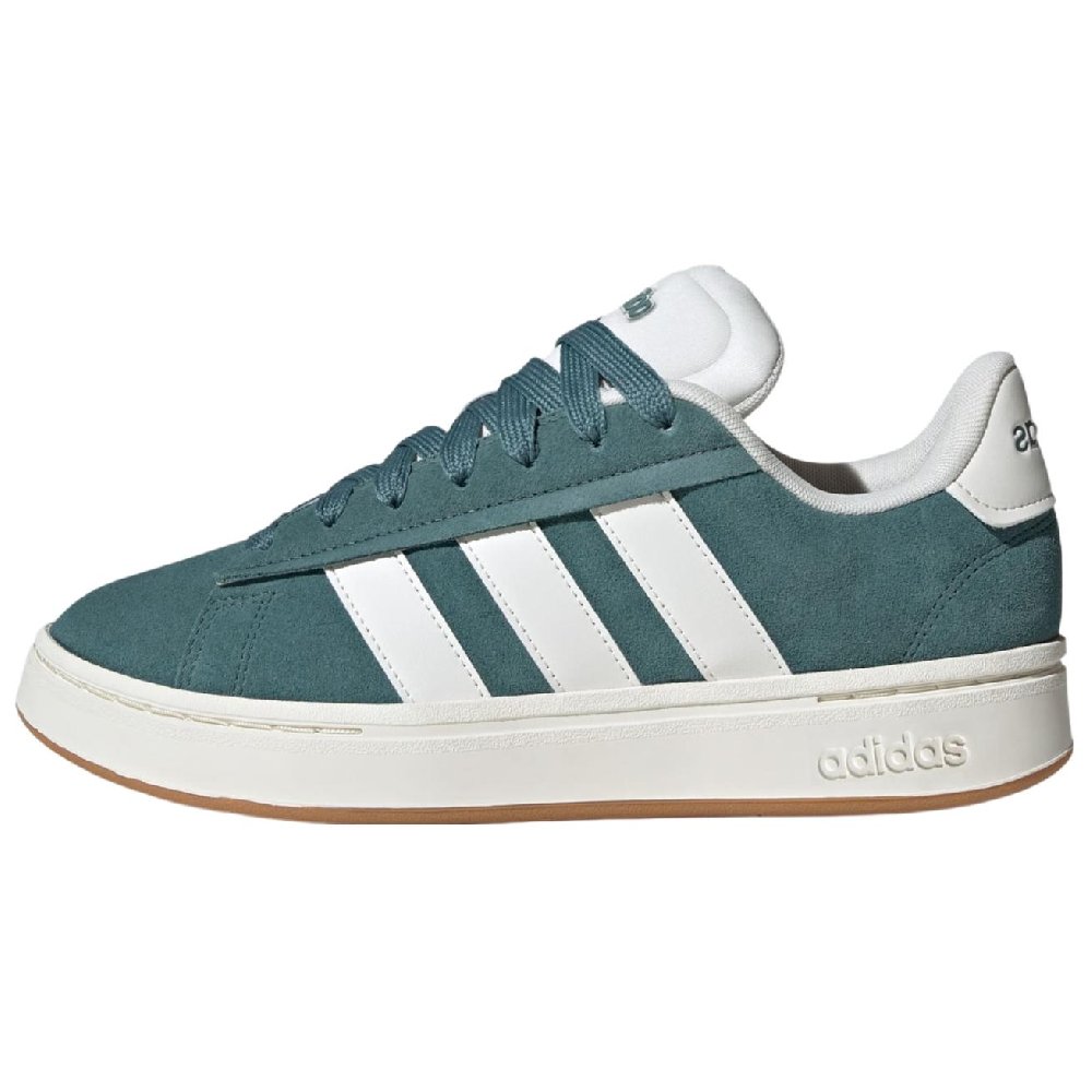 Adidas GRAND COURT ALPHA Abrasion Resistant Support Low Top Skateboard Shoes Unisex Cyan
