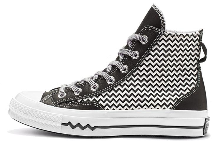 Converse Chuck Taylor All Star 70 Hi Mission V White Black Women's