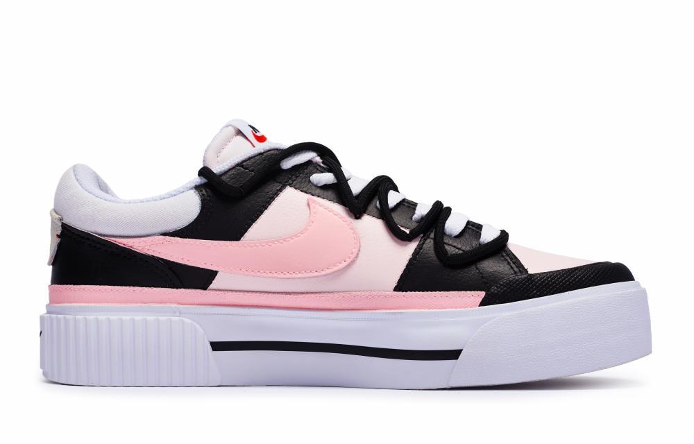 Nike Court Legacy 811 Manufacturing, Sweet Pink Girlish Low Top Skateboard Shoes Women's Black Pink купить в интернет-магазине Yoocart с быстрой доставкой по России.