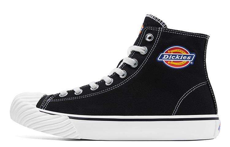 Dickies Canvas Shoes Unisex High-Top Black