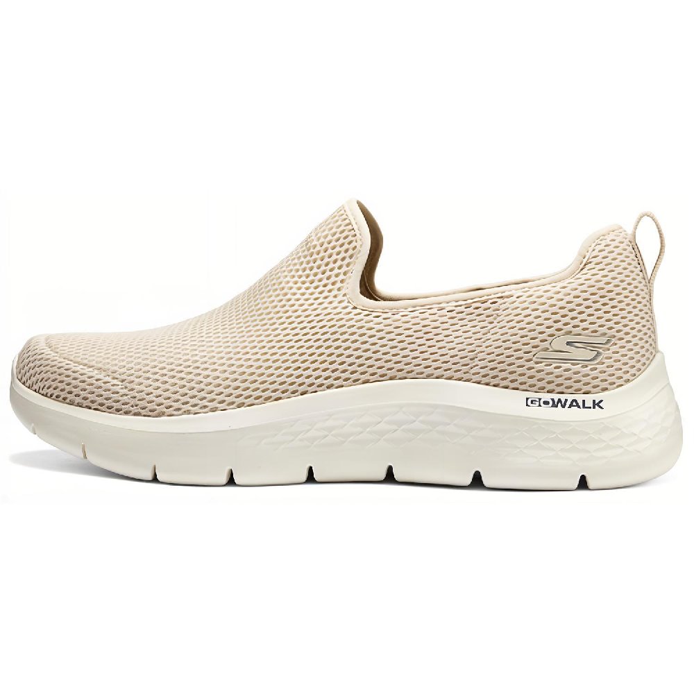 Skechers Durable Breathable Low-Top Casual Shoes Men's Natural