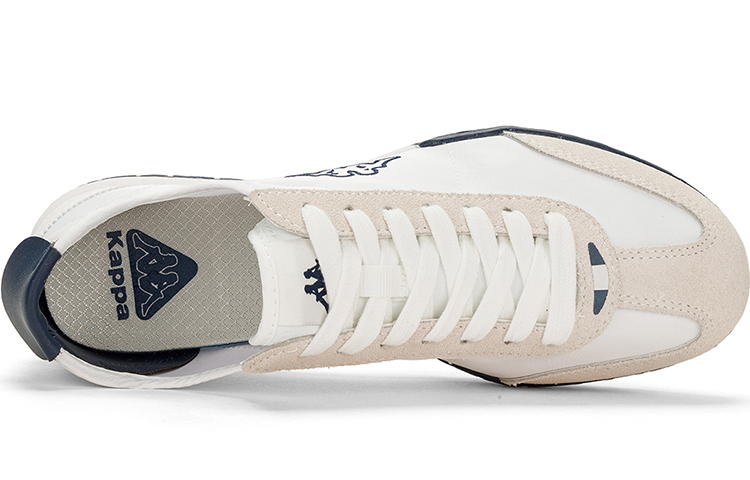 Kappa Slip Resistant, Abrasion Resistant, Lightweight Low Top Running Shoes Unisex White Blue купить в интернет-магазине Yoocart с быстрой доставкой по России.