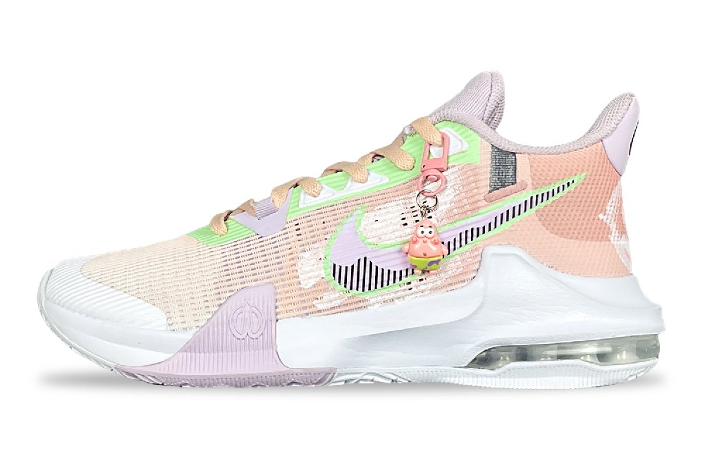 Nike Air Max Impact 3 Basketball Shoes Unisex Low-Top Purple/Green