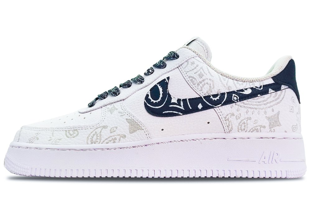 Nike Air Force 1 Low-Top Skateboard Shoes Unisex Black White