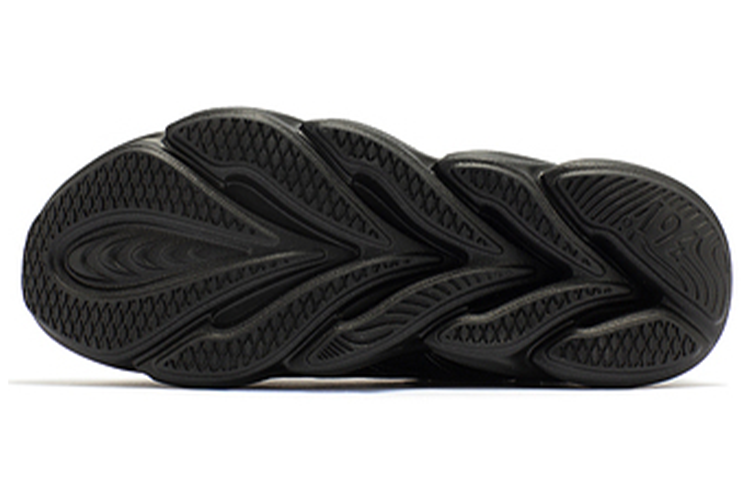 361° Cushioned Anti-Slip And Wear-Resistant Lightweight Low-Top Running Shoes Women's Obsidian Black