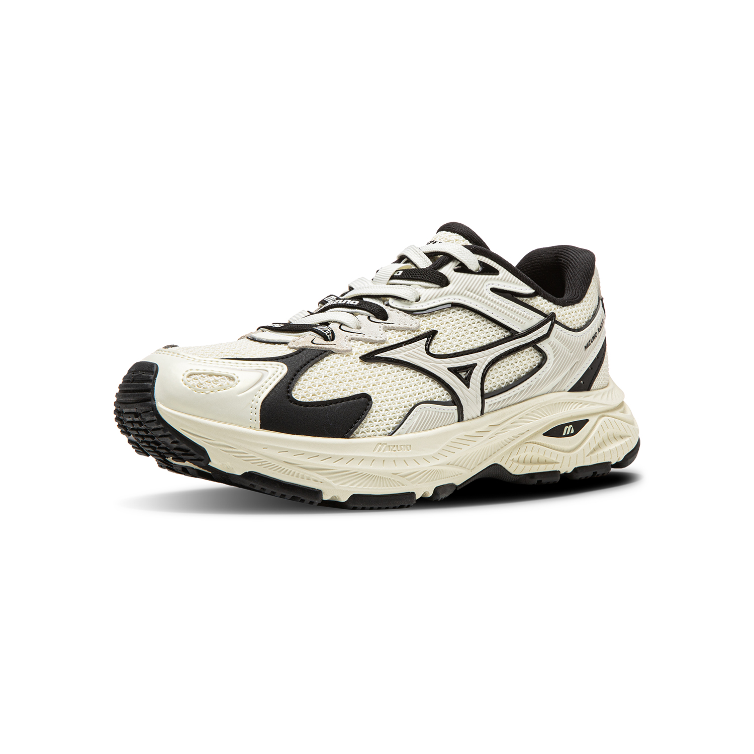 Mizuno Racer S Low top Running Shoes Unisex Ecru