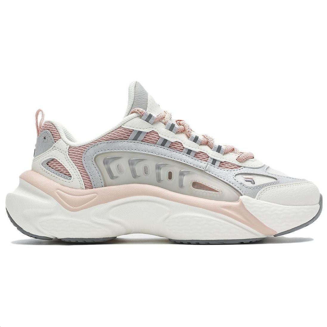 FILA FUSION SKY TRAIL DX Fishbone Head Cushioning Wear-Resistant Low-Top Casual Shoes Women's White Pink купить в интернет-магазине Yoocart с быстрой доставкой по России.