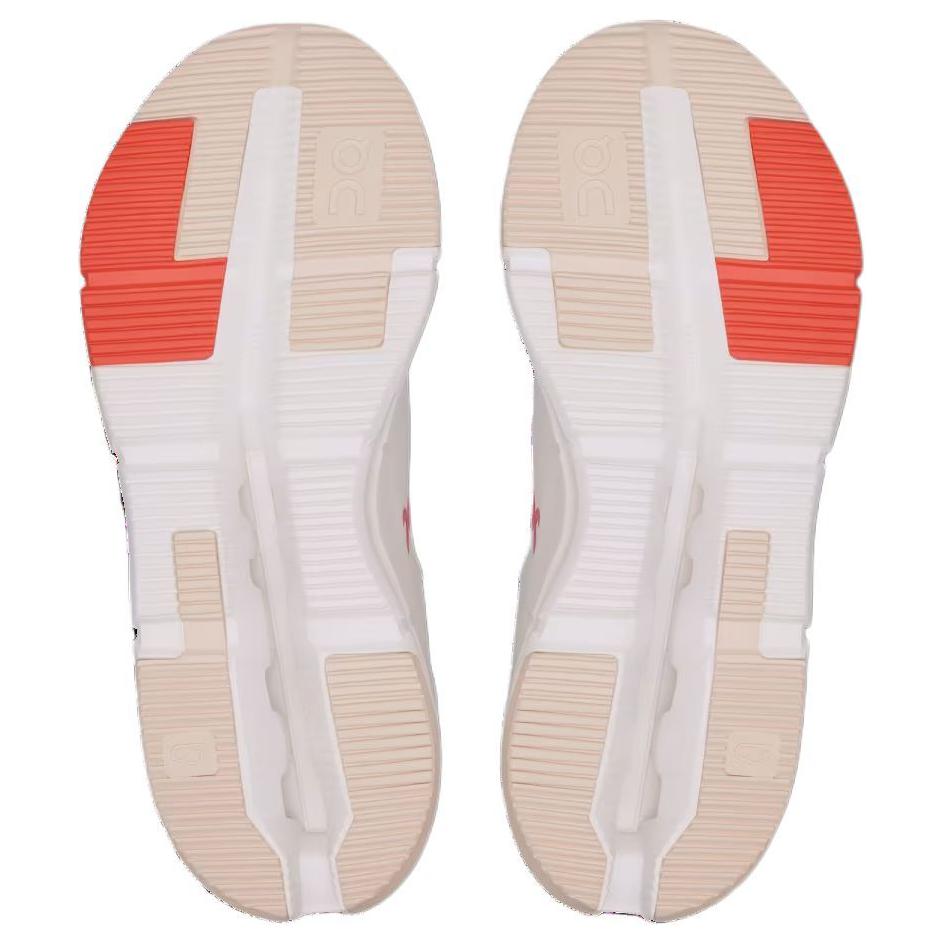 On Cloudnova 2 Anti Slip Wear Resistant Low Top Running Shoes Women's White