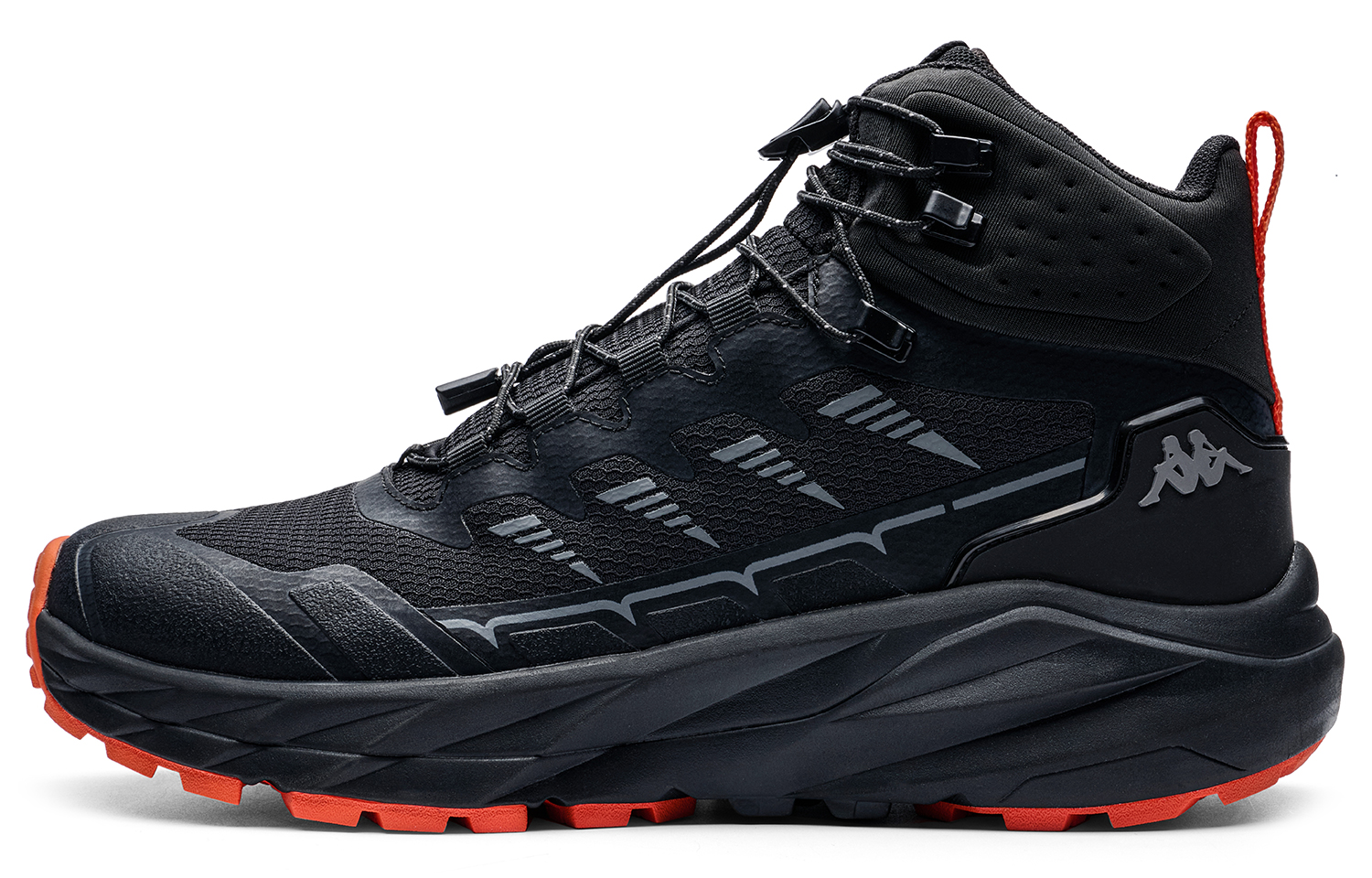 Kappa Slip Resistant Abrasion Resistant Running Shoes Men's Black