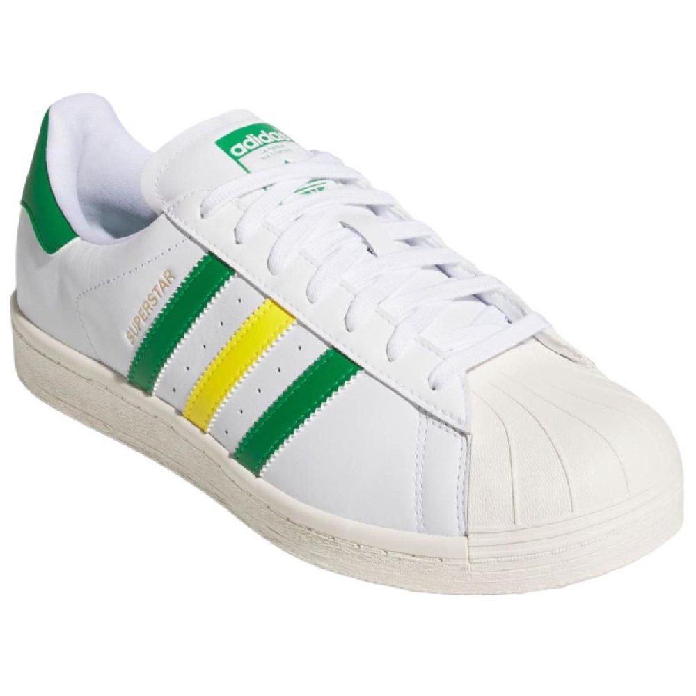 Adidas Superstar Spikeless Golf Cloud White Green Yellow