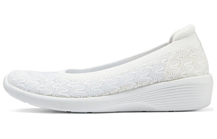 Skechers Modern Comfort Cushioned Wear-Resistant Lightweight Low-Top Casual Shoes Women's White