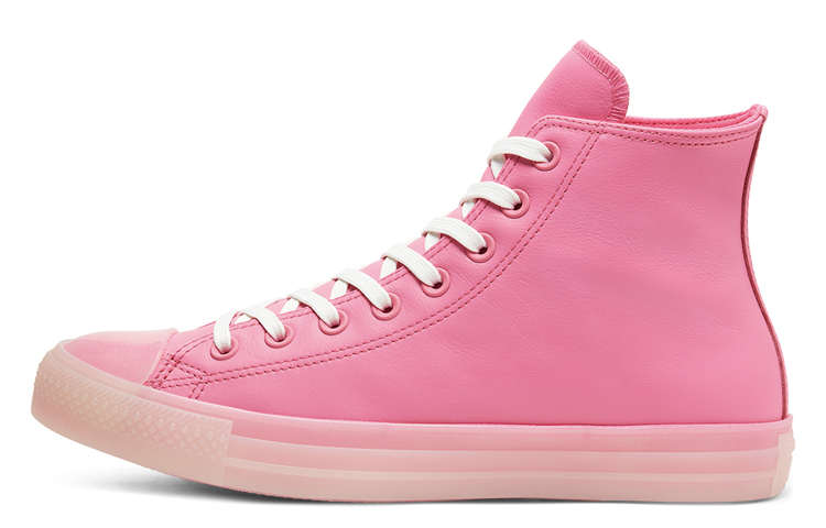 Converse Neon Leather Chuck Taylor All Star High Top 'Neon Pink'