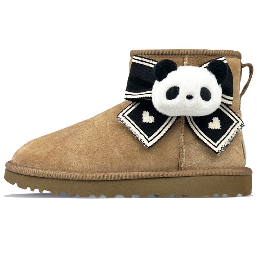 UGG CLASSIC MINI Warm And Wear-Resistant Short Snow Boots Women's Chestnut