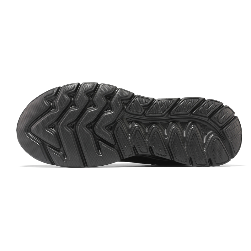 361° Warm Low-Top Casual Shoes Men's Black Gray Color