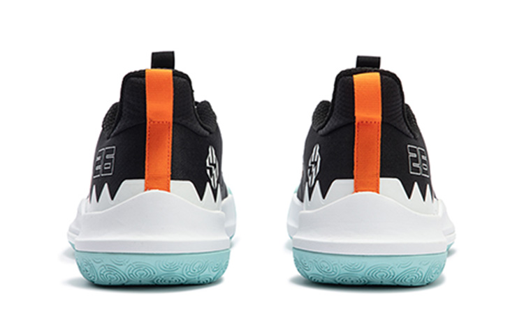 361° DVD Team Basketball Shoes Men's Low top Black/White