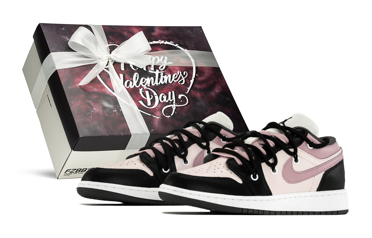 Jordan Air Jordan 1 Cushioning Slip Resistant Abrasion Resistant Height Increasing Low top Vintage Basketball Shoes