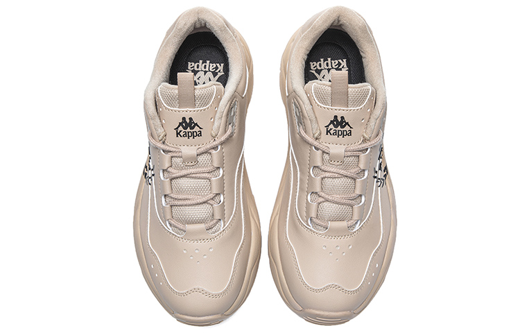 Kappa Anti-Slip Wear-Resistant Low-Top Chunky Sneakers Unisex Brown Black купить в интернет-магазине Yoocart с быстрой доставкой по России.