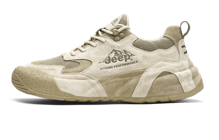 Jeep Low Top Outdoor Shoes Men's Sand
