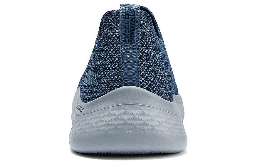 Skechers Cushioned Wear-Resistant Breathable Rebound Low-Top Casual Shoes Men's Blue купить в интернет-магазине Yoocart с быстрой доставкой по России.