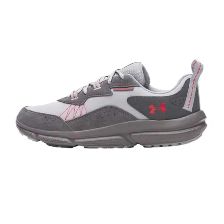 Under Armour Charged Verssert 2 Breathable And Wear resistant Low Top Running Shoes Men's Gray