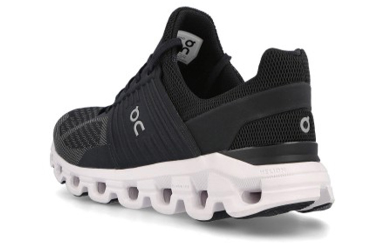 On Running Cloudswift Black Rock White Women's