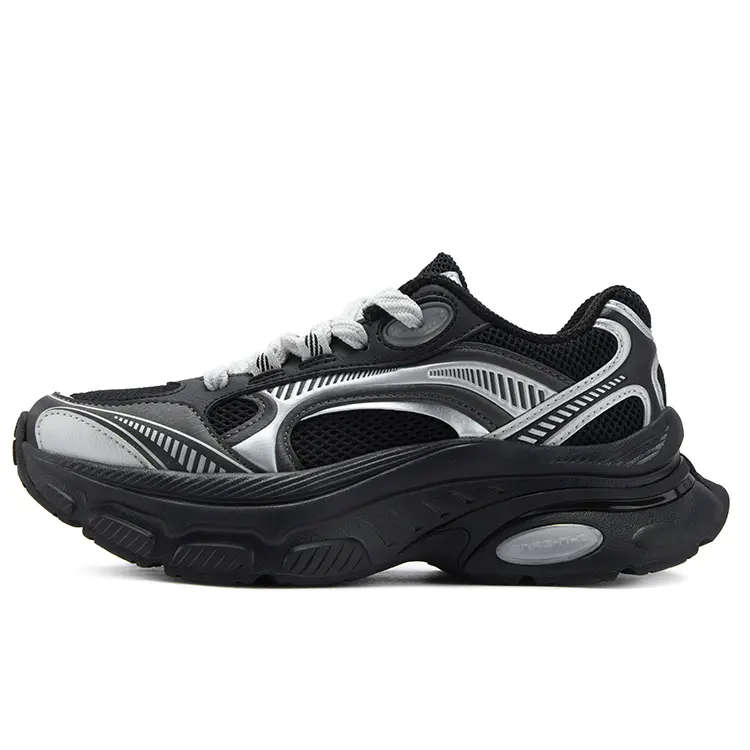 361° Heart Shoes Slip Resistant Abrasion Resistant Low top Casual Shoes Women's Obsidian Black