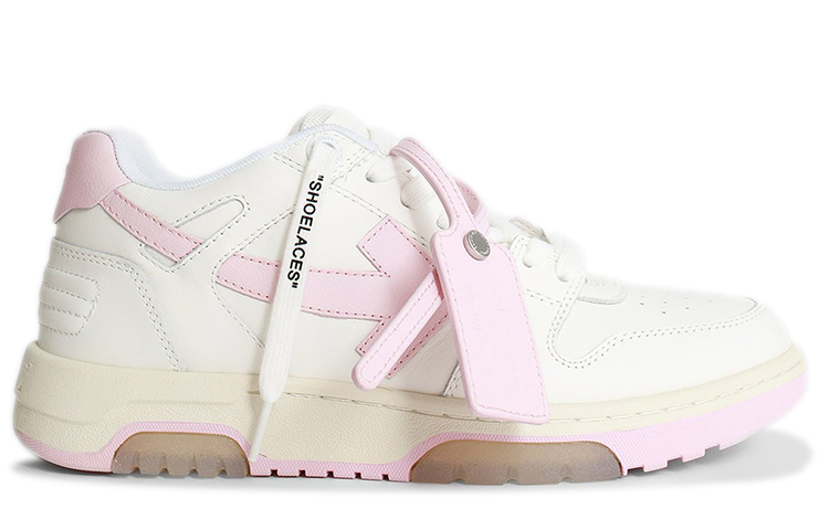 OFF WHITE Out Of Office Ooo Low Tops White Light Pink Women's купить в интернет-магазине Yoocart с быстрой доставкой по России.