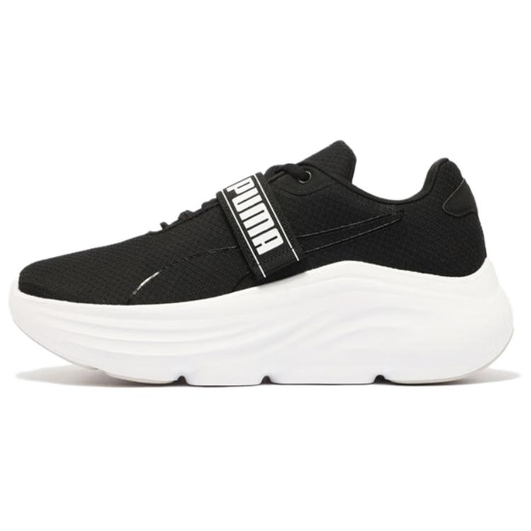 PUMA Prowl Anti-Slip Wear-Resistant Low-Top Casual Running Shoes Women's Black White