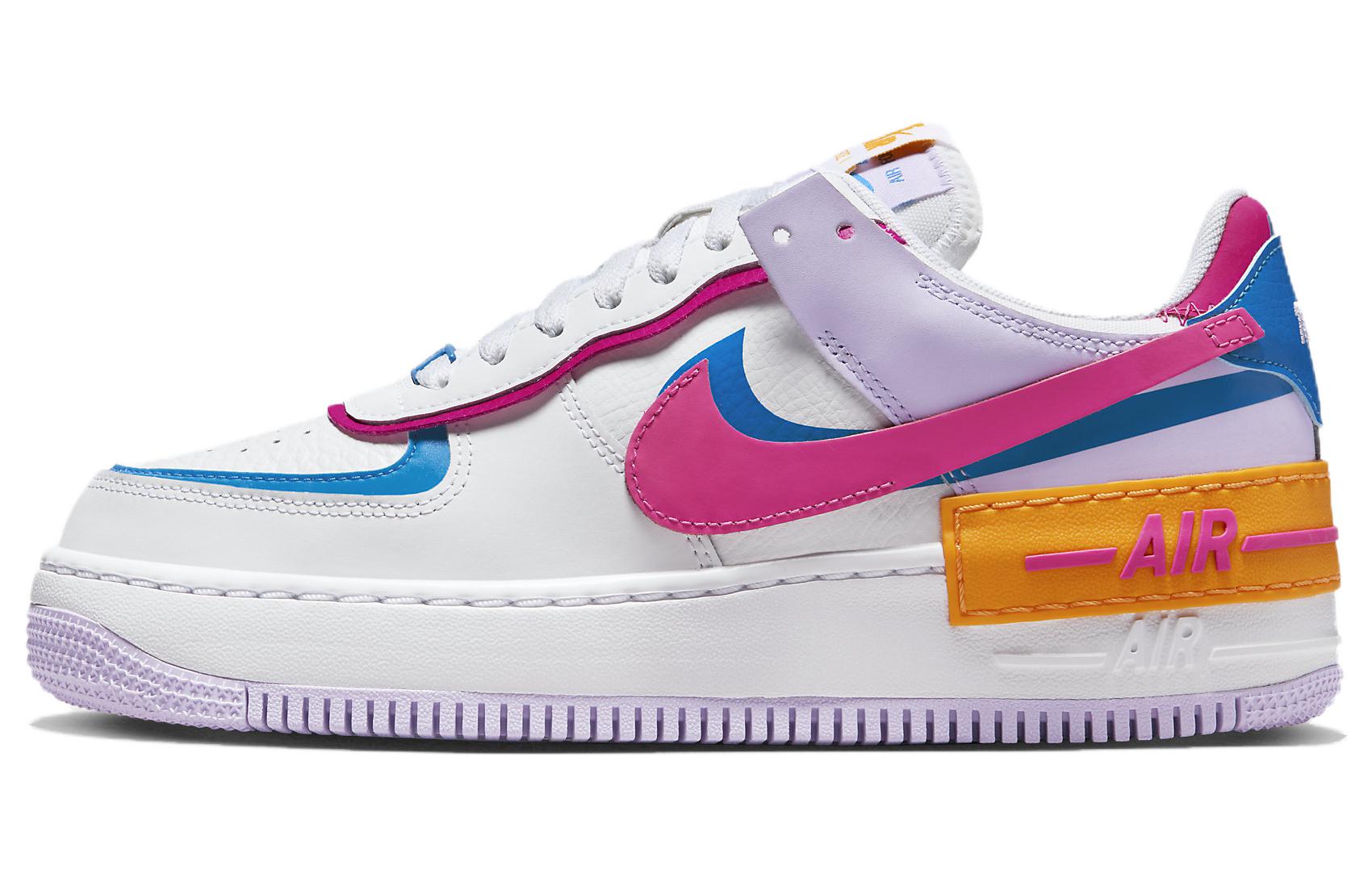 Nike Air Force 1 Shadow White Photo Blue Lilac Bloom Alchemy Pink Women's