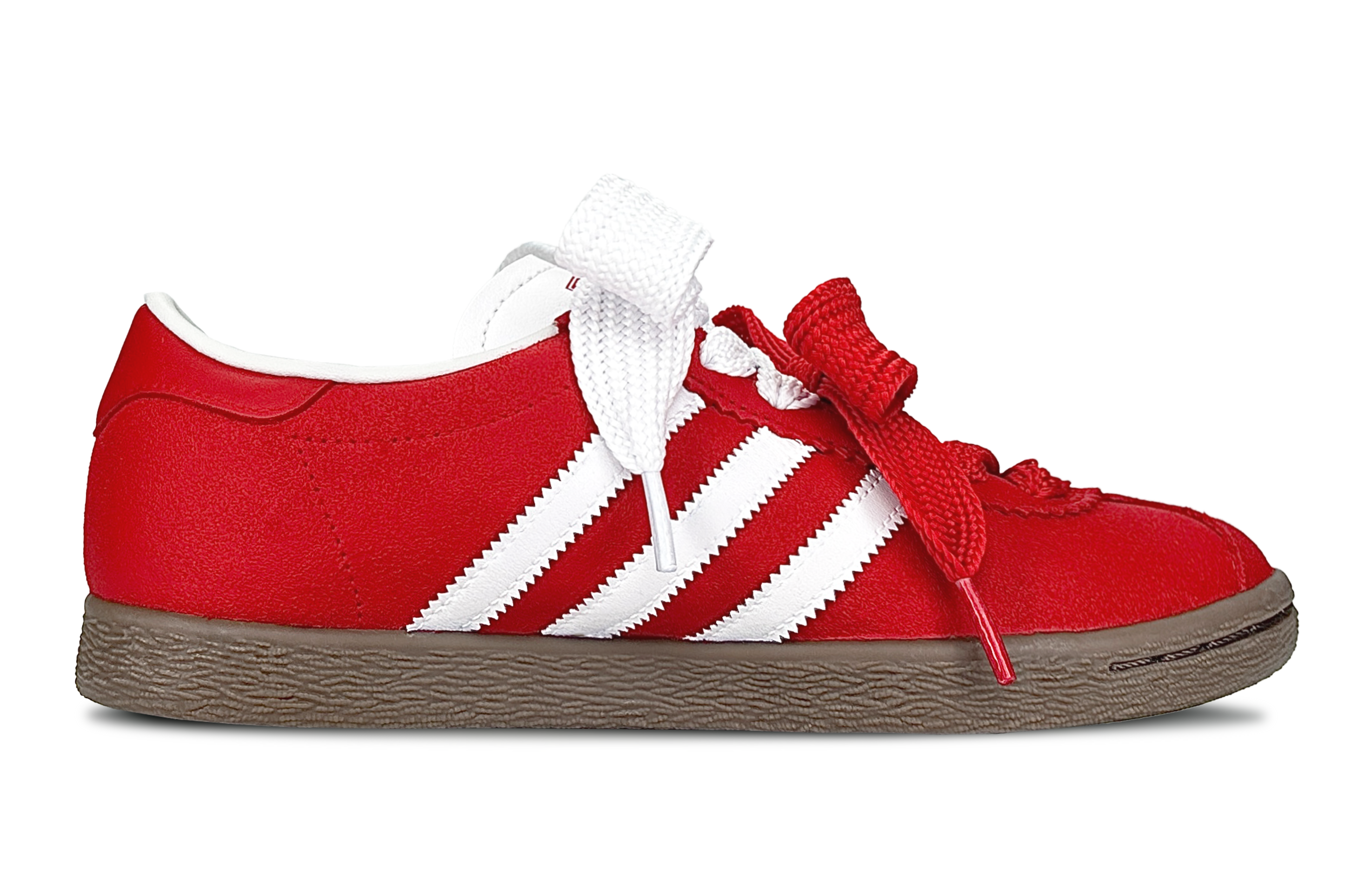 Adidas Originals Stadt Qian Xu Abrasion Resistant Low top Skateboard Shoes Unisex White Red