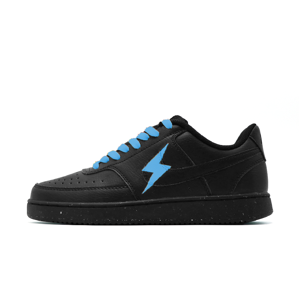 Nike Court Vision Low Withered Eternity Low Top Skateboard Shoes Unisex Black
