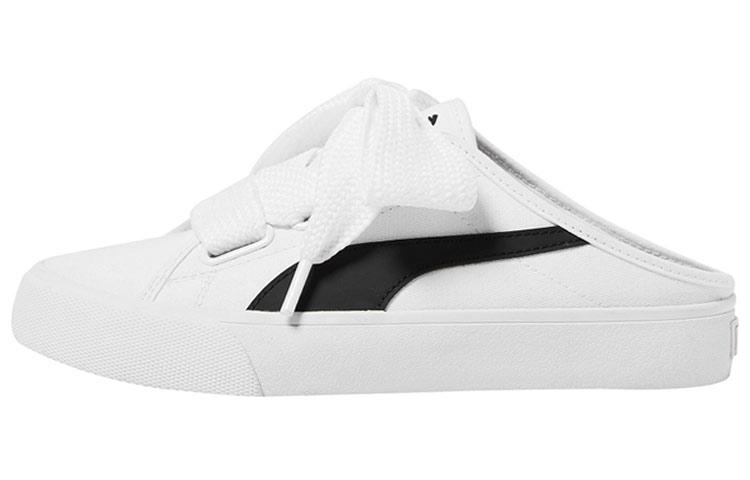 PUMA Bari Mule Ribbon 'White Black' Women's
