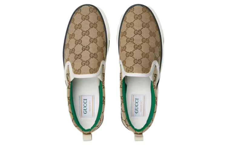 Gucci Wmns Tennis 1977 Slip-On 'Beige Ebony' Women's купить в интернет-магазине Yoocart с быстрой доставкой по России.