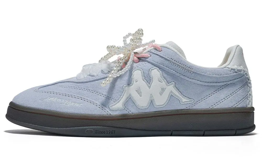 Kappa Tifo Anti Slip Wear Resistant Low Top Skateboard Shoes Women's Blue