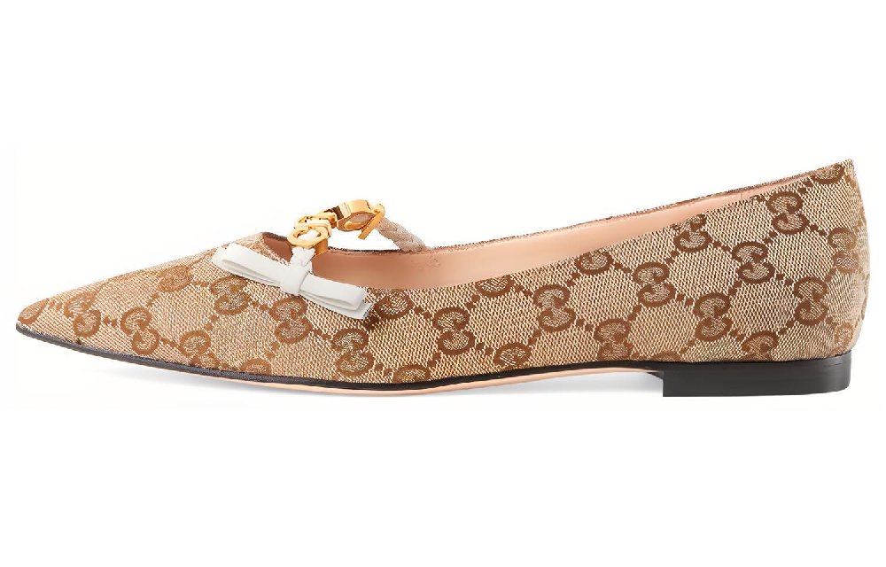 GUCCI Casual Single Shoes Women's Ebony