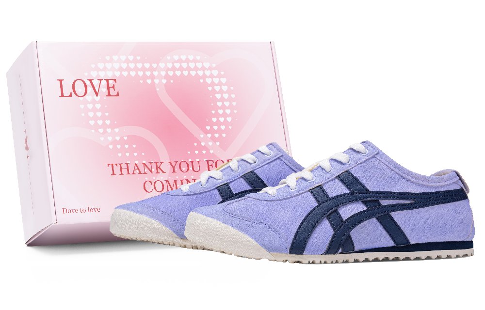 Onitsuka Tiger MEXICO 66 Low Top Casual Shoes Unisex Light Purple
