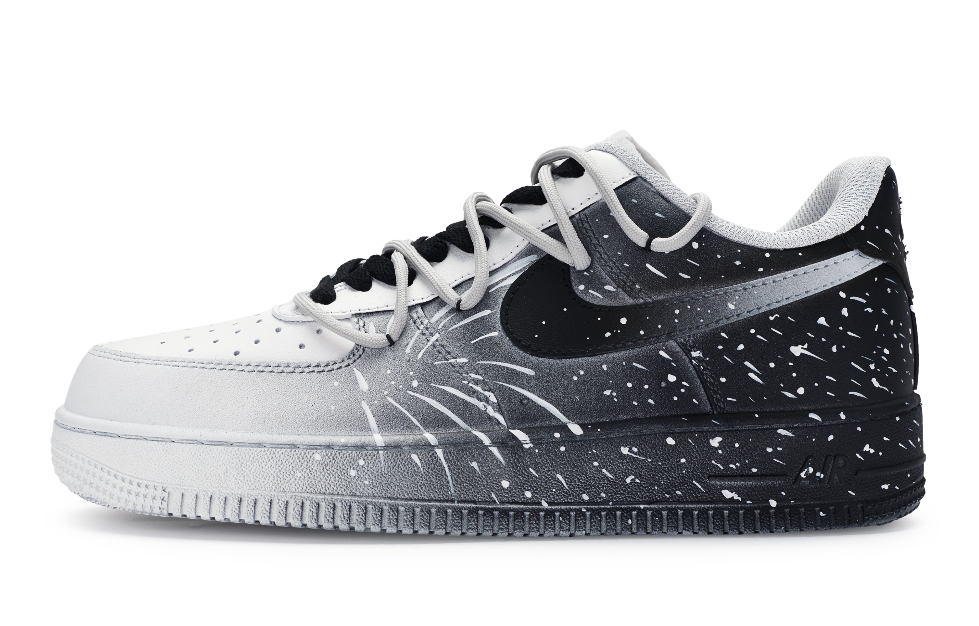Nike Air Force 1 Skateboard Shoes Women's Low top Gray