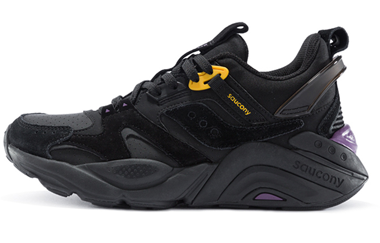 Saucony Gram 9000 Winter Casual Shoes Women's Low-Top Black/Purple