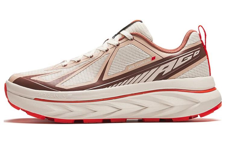 Anta Anti-Slip Wear-Resistant Low-Top Running Shoes Men's Gray Earth