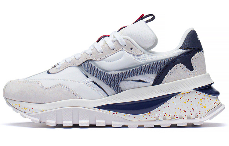 LiNing Fangyuan EVO Breathable Low Top Sports Casual Shoes Women's White Blue