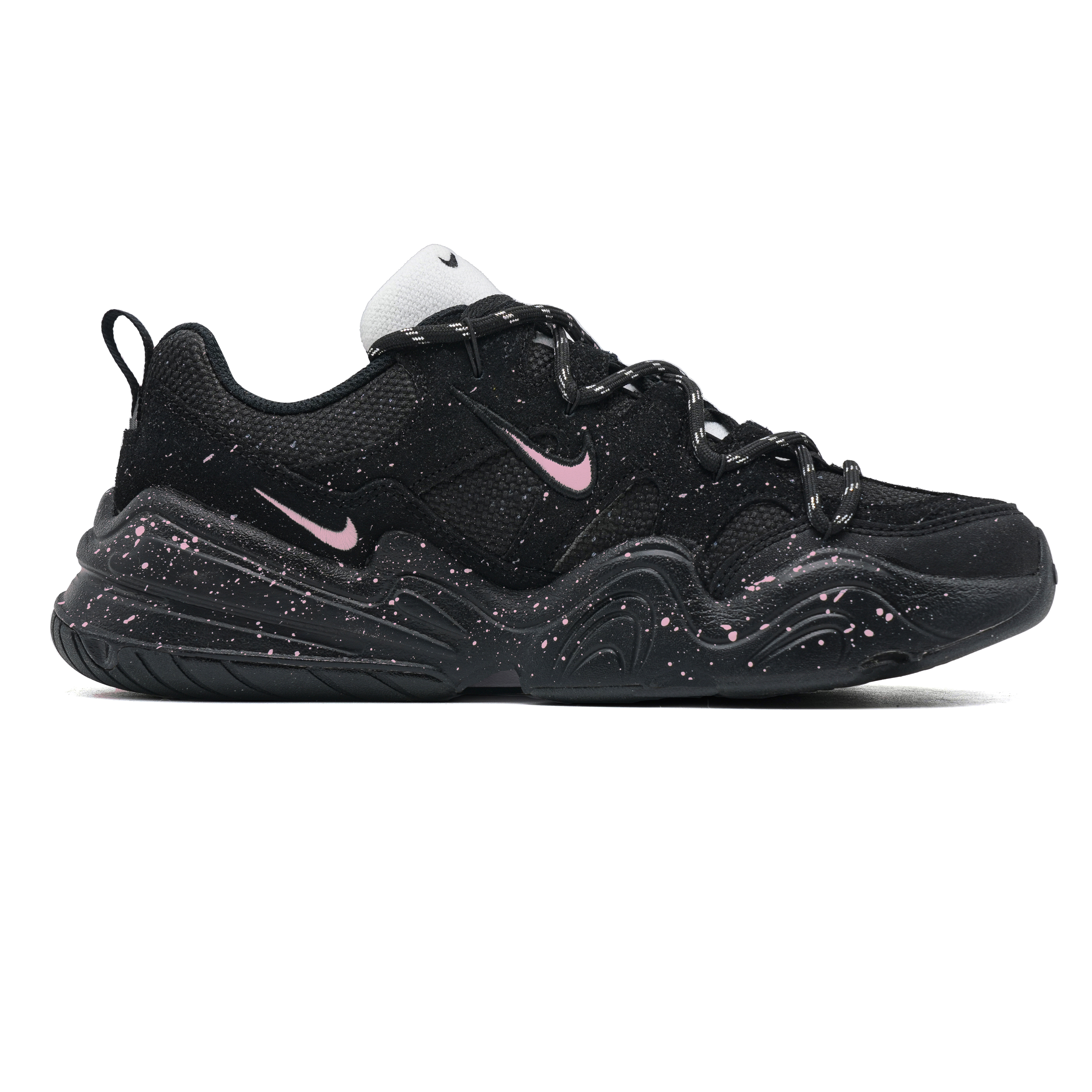 Nike Tech Hera Dark Night Star Pink Low top Casual Shoes Unisex Black Pink