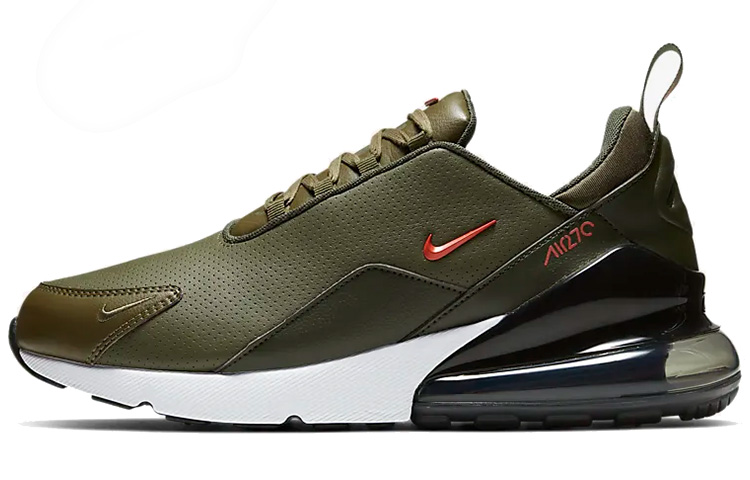 Nike Air Max 270 Premium Leather Olive