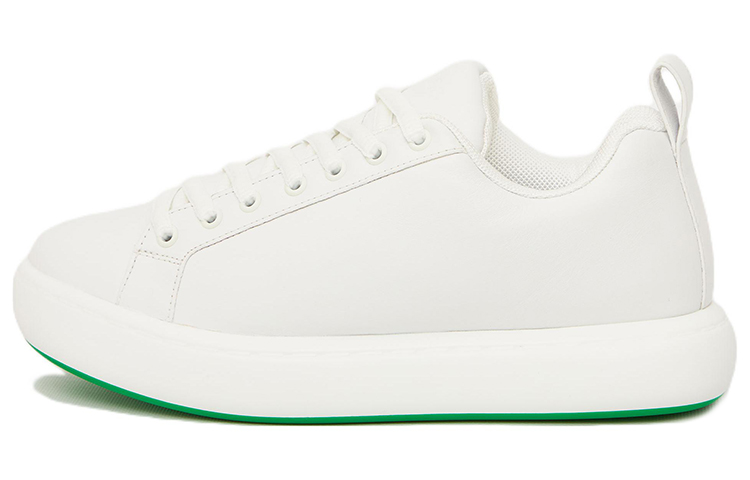 Bottega Veneta PILLOW Stylish Skateboarding Shoes Men's White