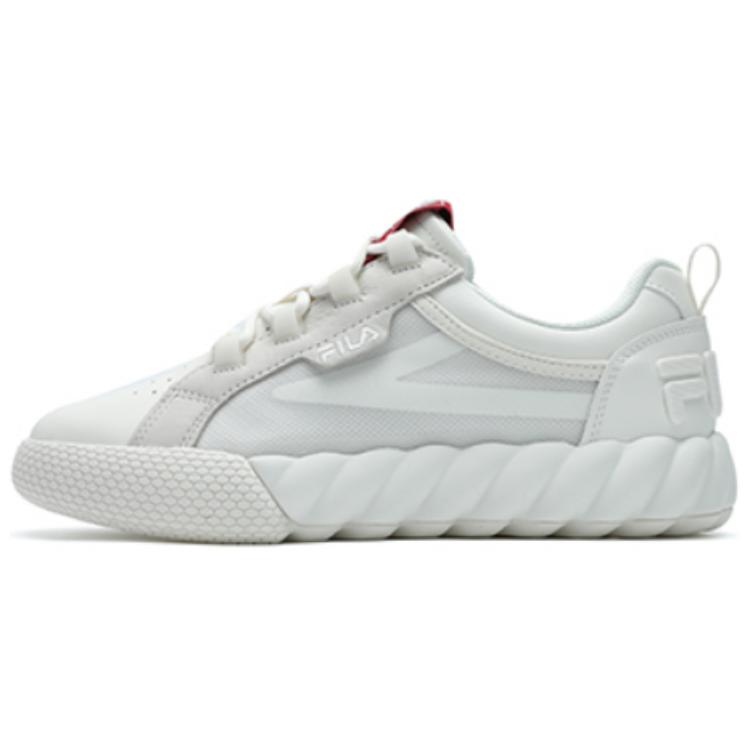 FILA CAMPO Cushioning, Wear Resistant Low top Skateboard Shoes Women's White