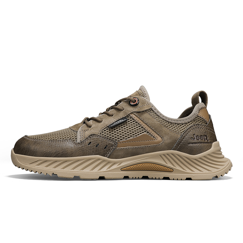 Jeep Wear-resistant And Lightweight Low-Top Outdoor Shoes Men's