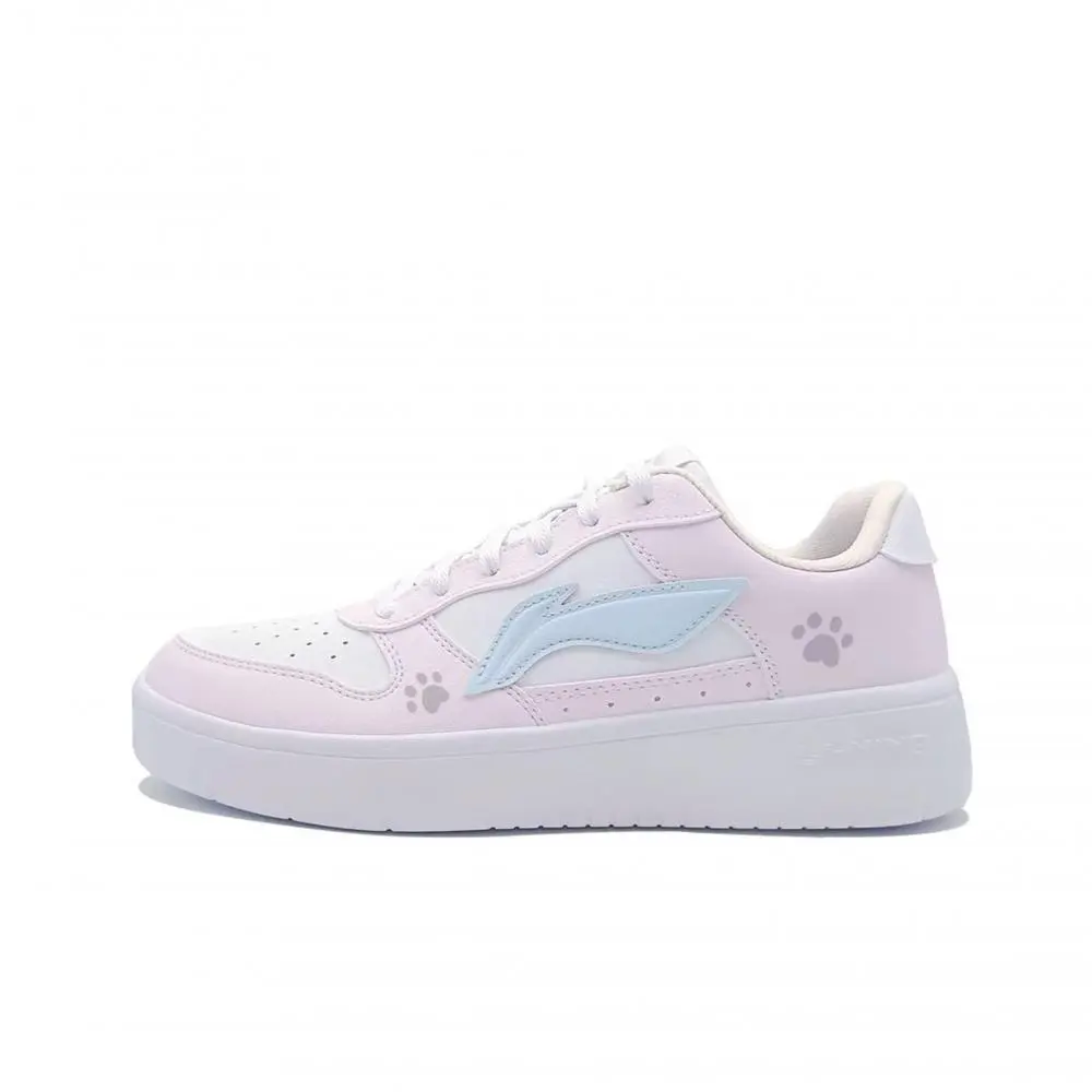 LiNing Pontoon Boats Slip Resistant, Abrasion Resistant, Breathable Low top Skateboard Shoes Women's
