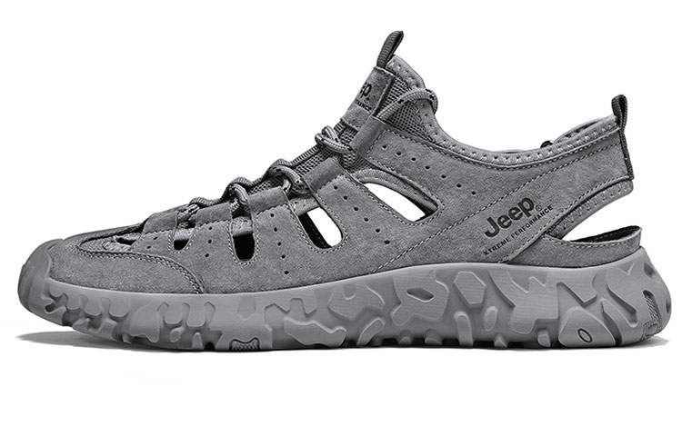 Jeep Breathable Outdoor Shoes Men's Gray