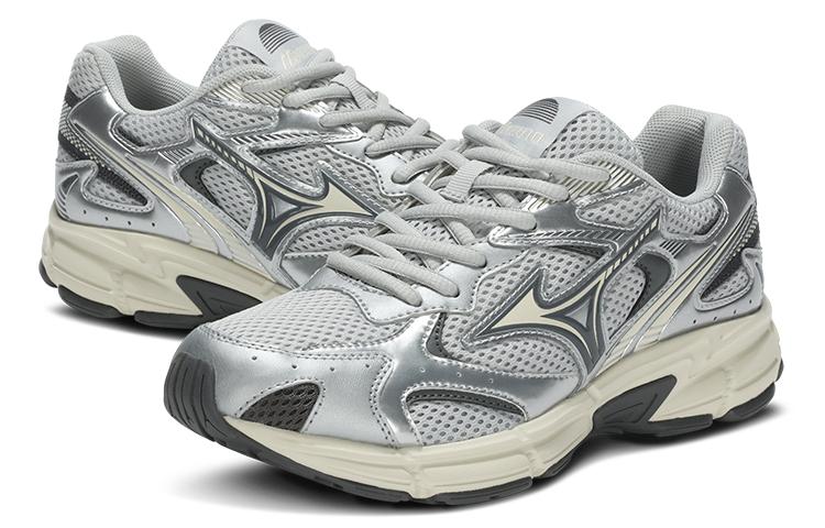 Mizuno Speed 2K Cushioning Abrasion Resistant Breathable Low Top Long Distance Running Shoes Unisex Silver Gray купить в интернет-магазине Yoocart с быстрой доставкой по России.
